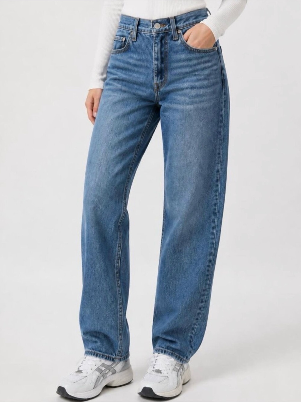 Levi’s Premium Baggy Dad Medium wash Size 28